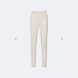 Elegant Cream Women's Pants